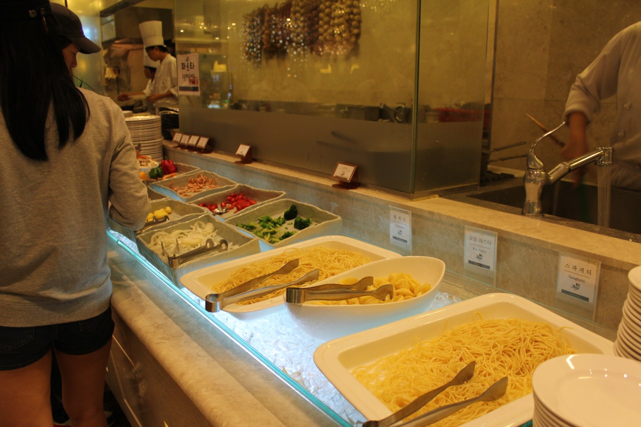 Pasta (nasty carbs for the buffet enthusiast)