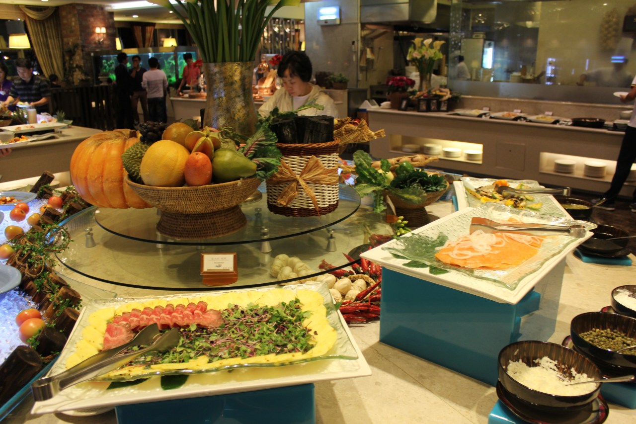 Smoked salmon and beef