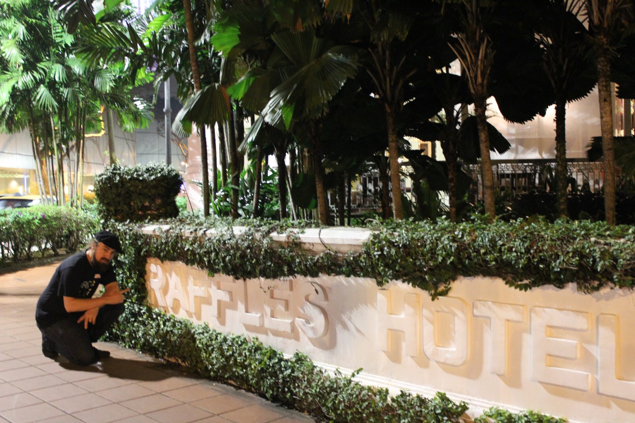 Bartenders travels spot... tick!